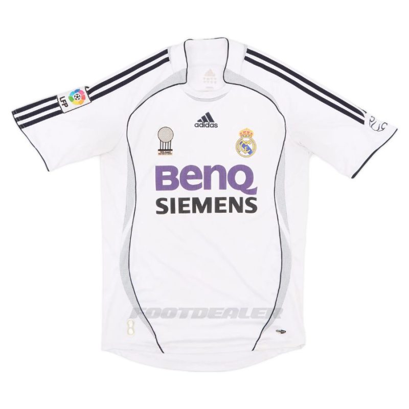 2006–2007 Retro Real Madrid Home Jersey