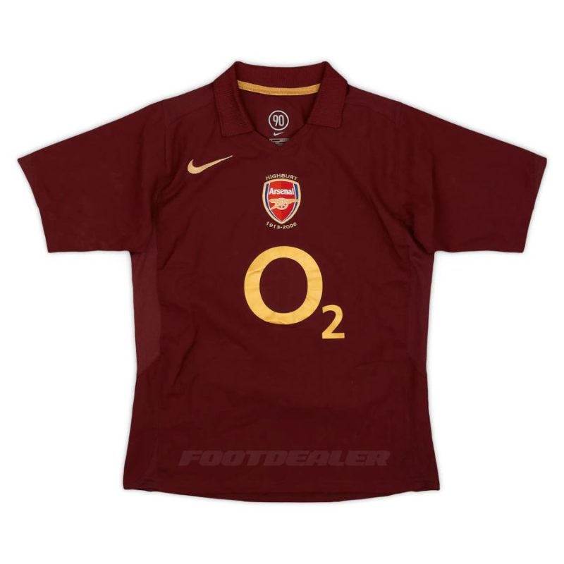 2005-2006 Retro Arsenal Home Jersey