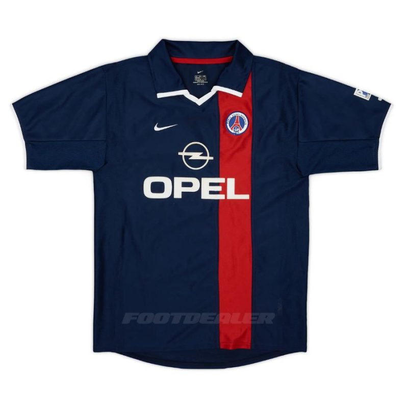 Paris Saint-Germain home jersey 2001-2002