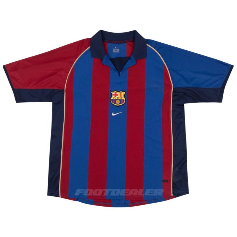 Barcelona home jersey 2001-2002