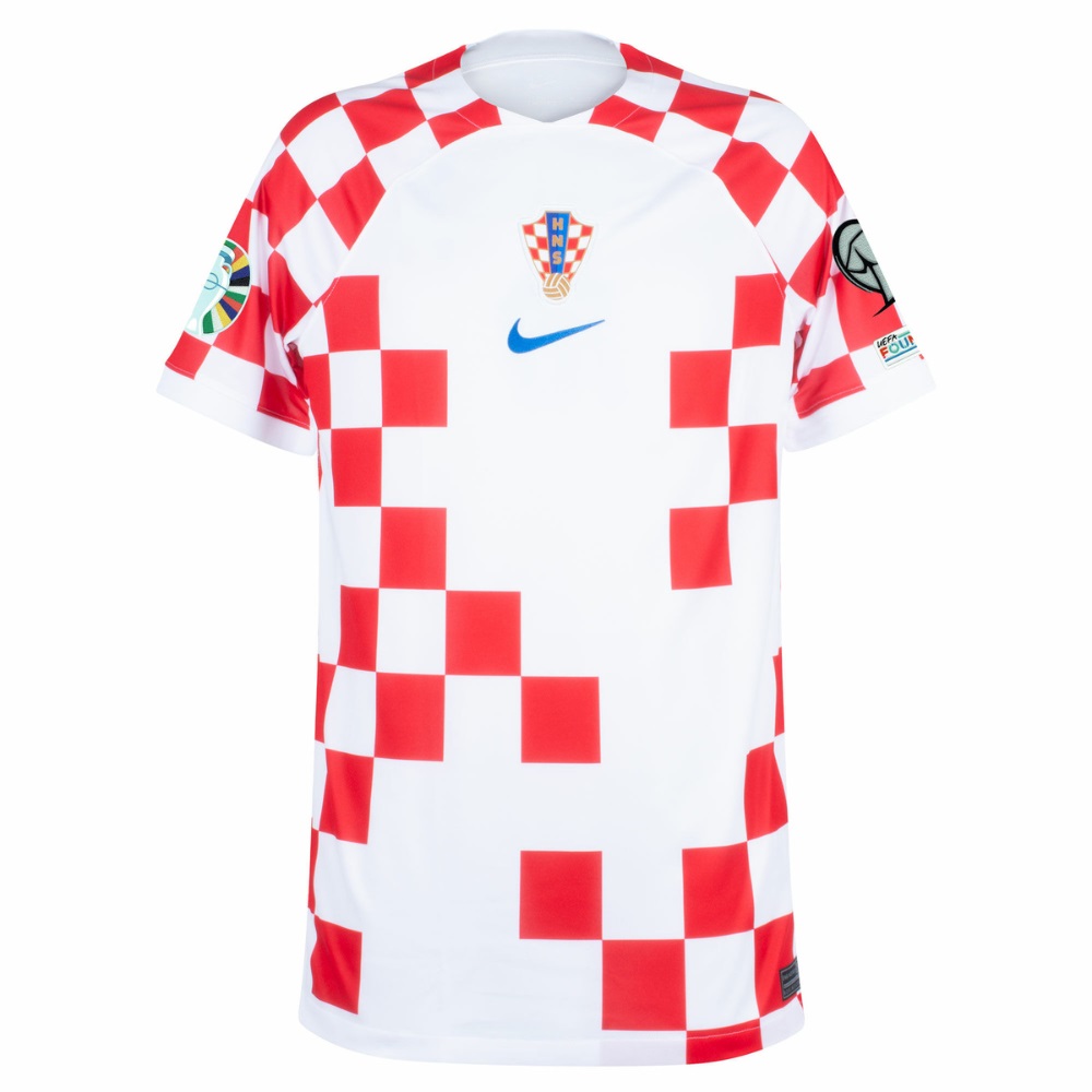 Croatia home jersey for the 2024 European Championship qualifiers