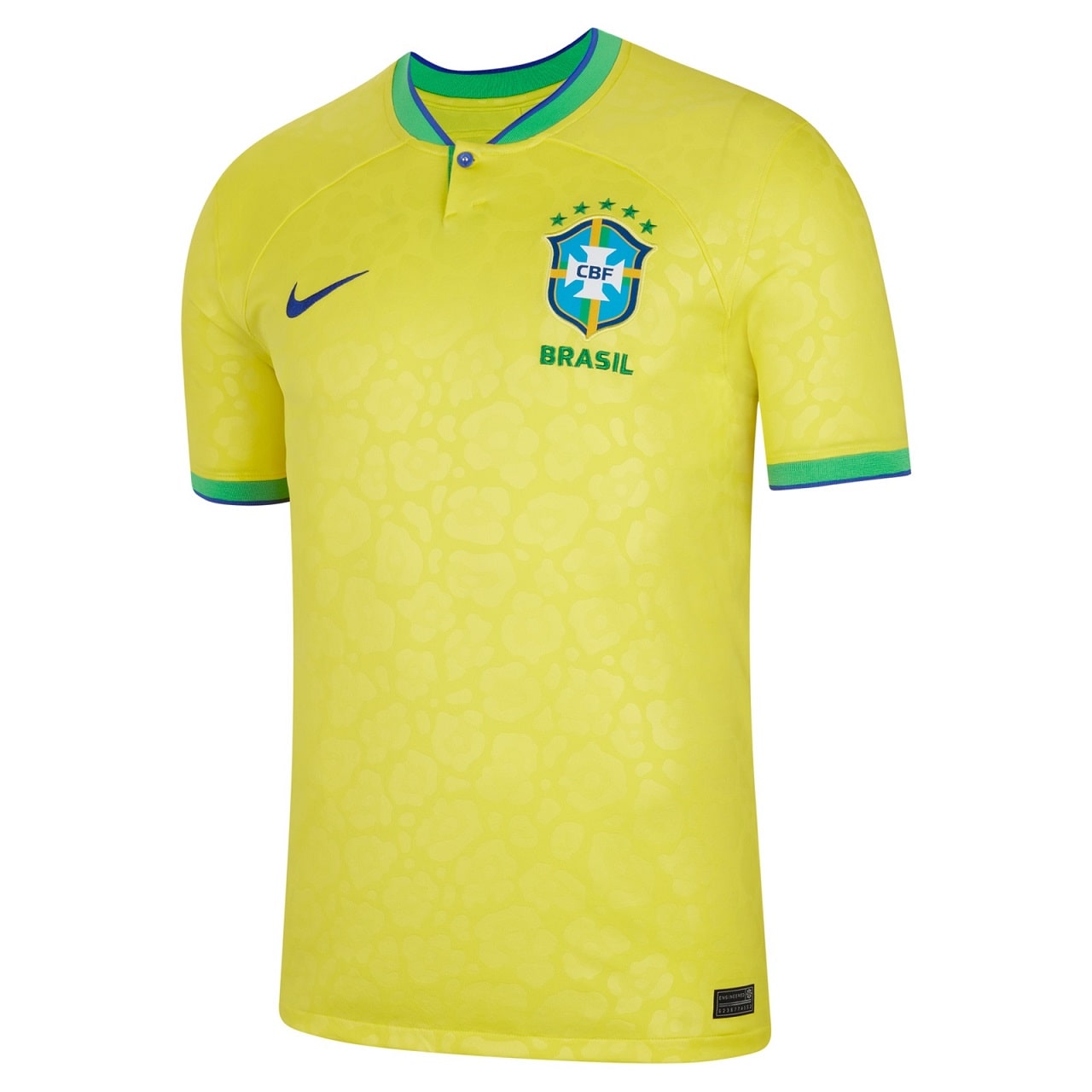 2022 World Cup Brazil home jersey