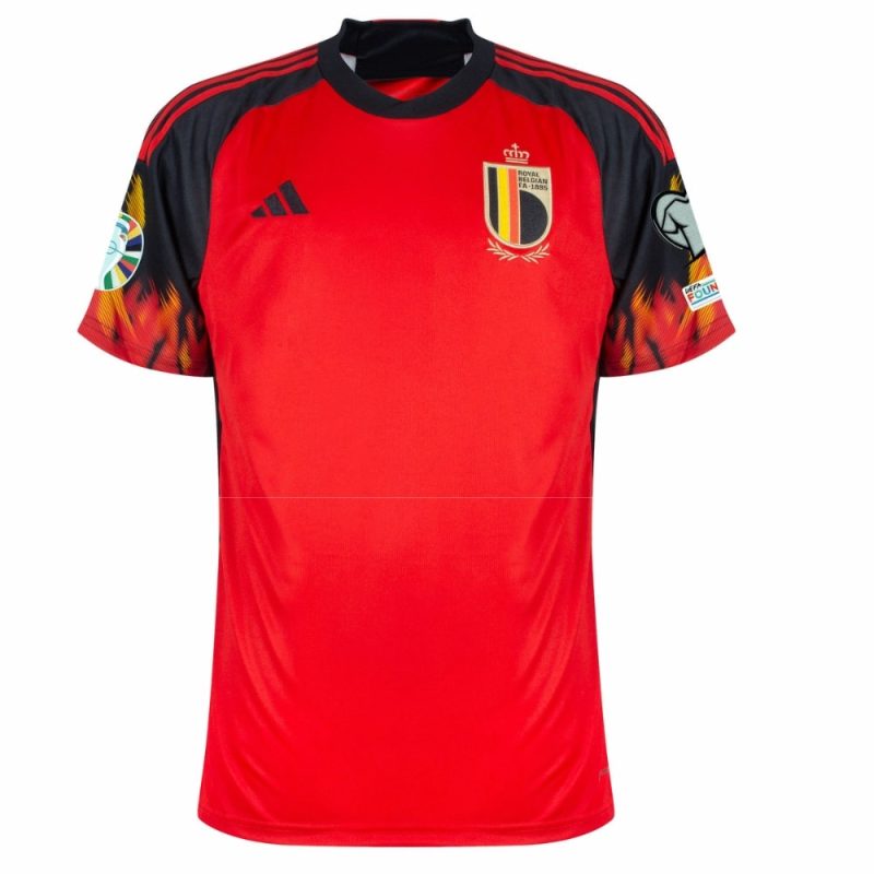 2024 Belgium European Cup Qualifying Home Jersey
