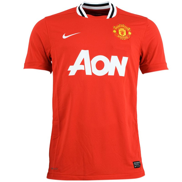 11-12 Retro Manchester United Home Jersey