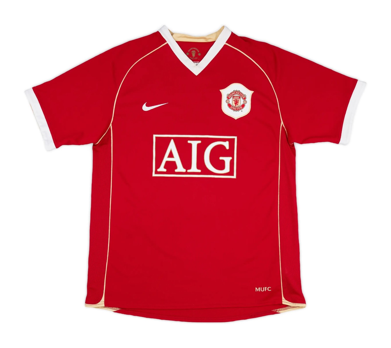 06–07 Retro Manchester United Home Jersey