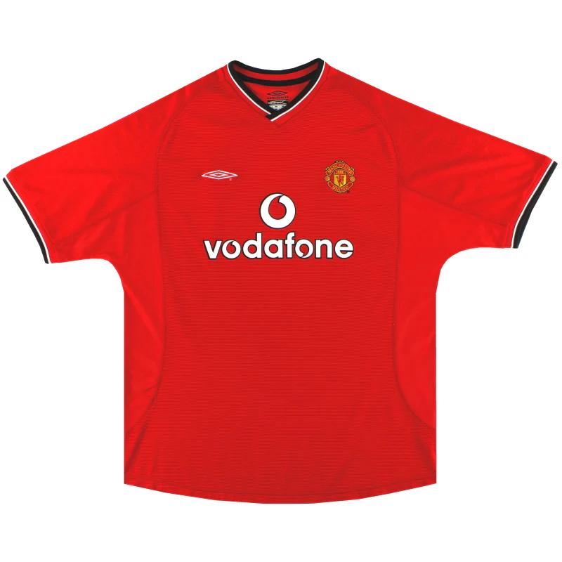 00-02 Retro Manchester United Home Jersey