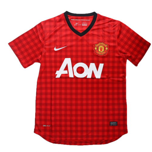 12-13 Retro Manchester United Home Jersey