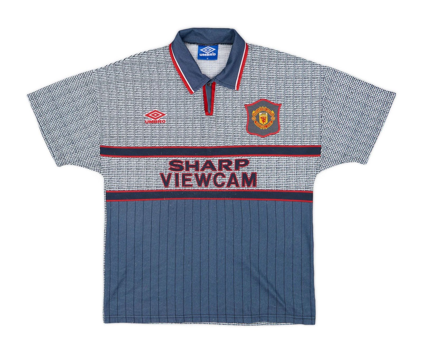 95-96 Retro Manchester United Away Jersey