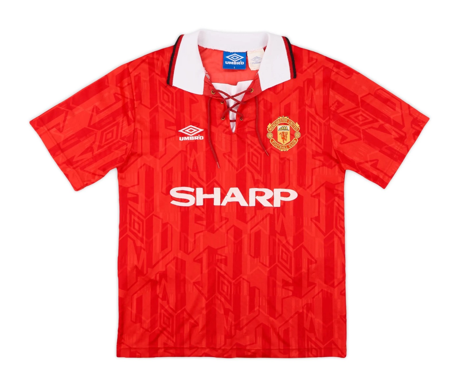 92-94 Retro Manchester United Home Jersey