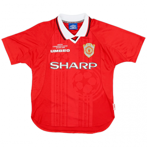 99-00 Retro Manchester United Home Jersey
