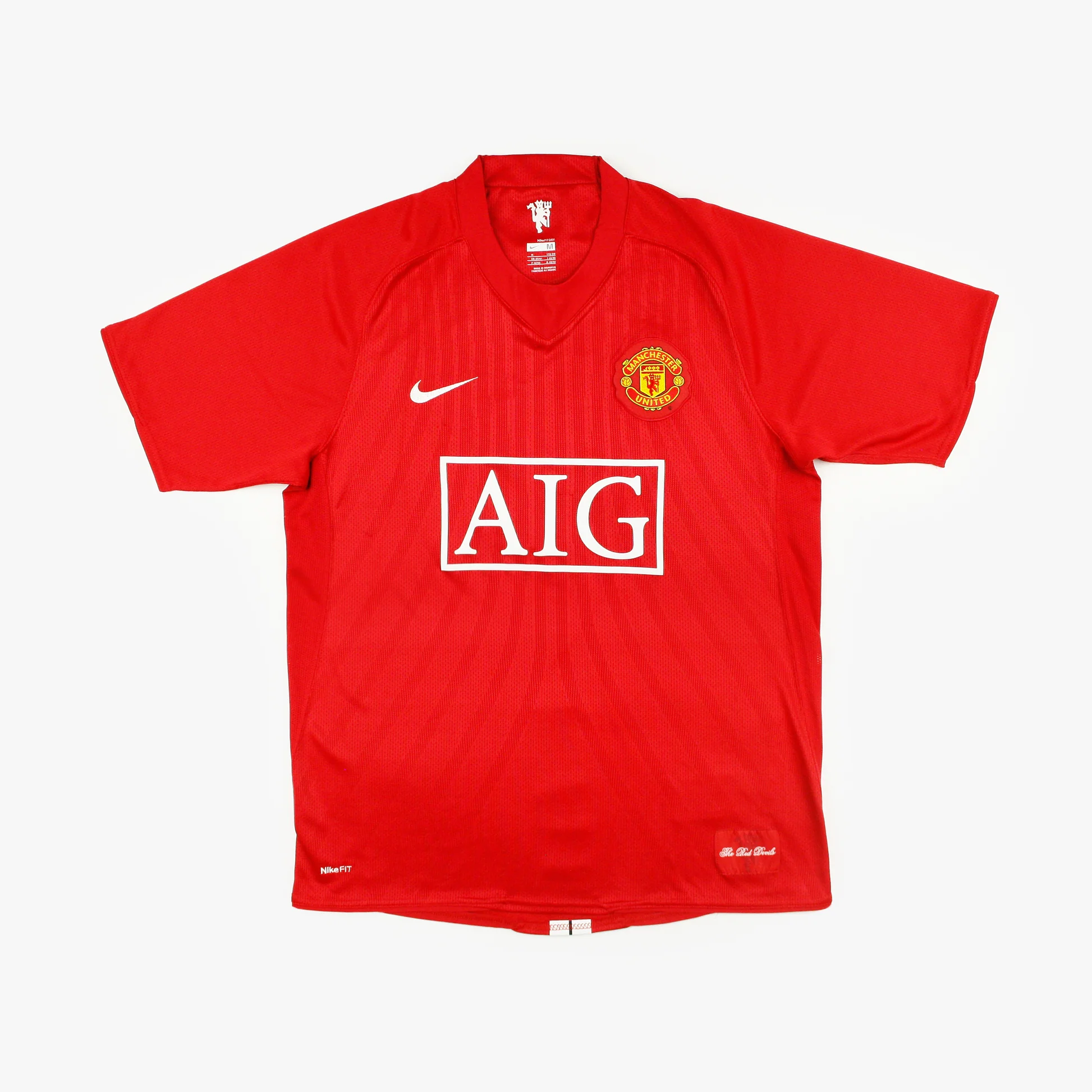 07-09 Retro Manchester United Home Jersey