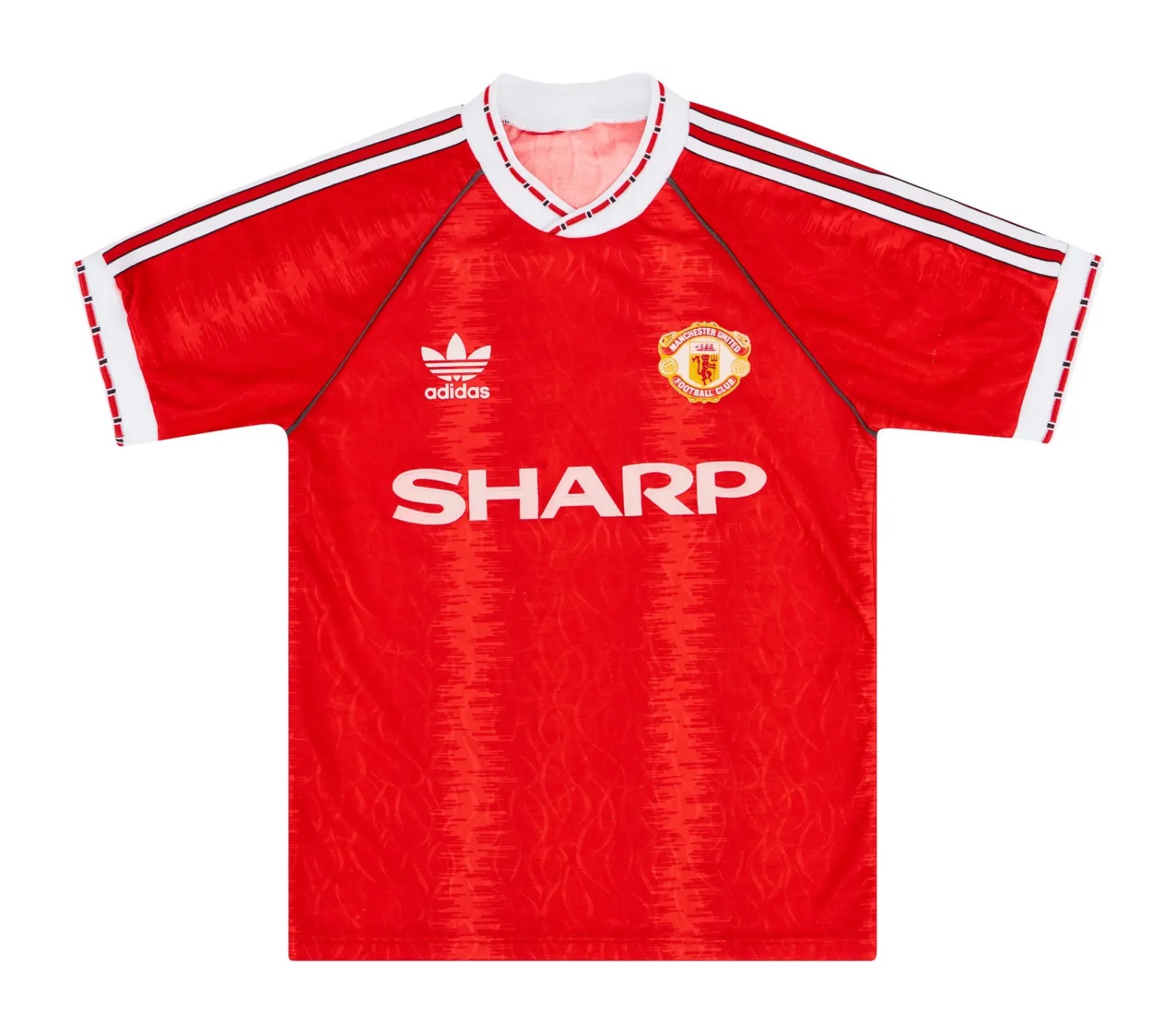 90-92 Retro Manchester United Home Jersey