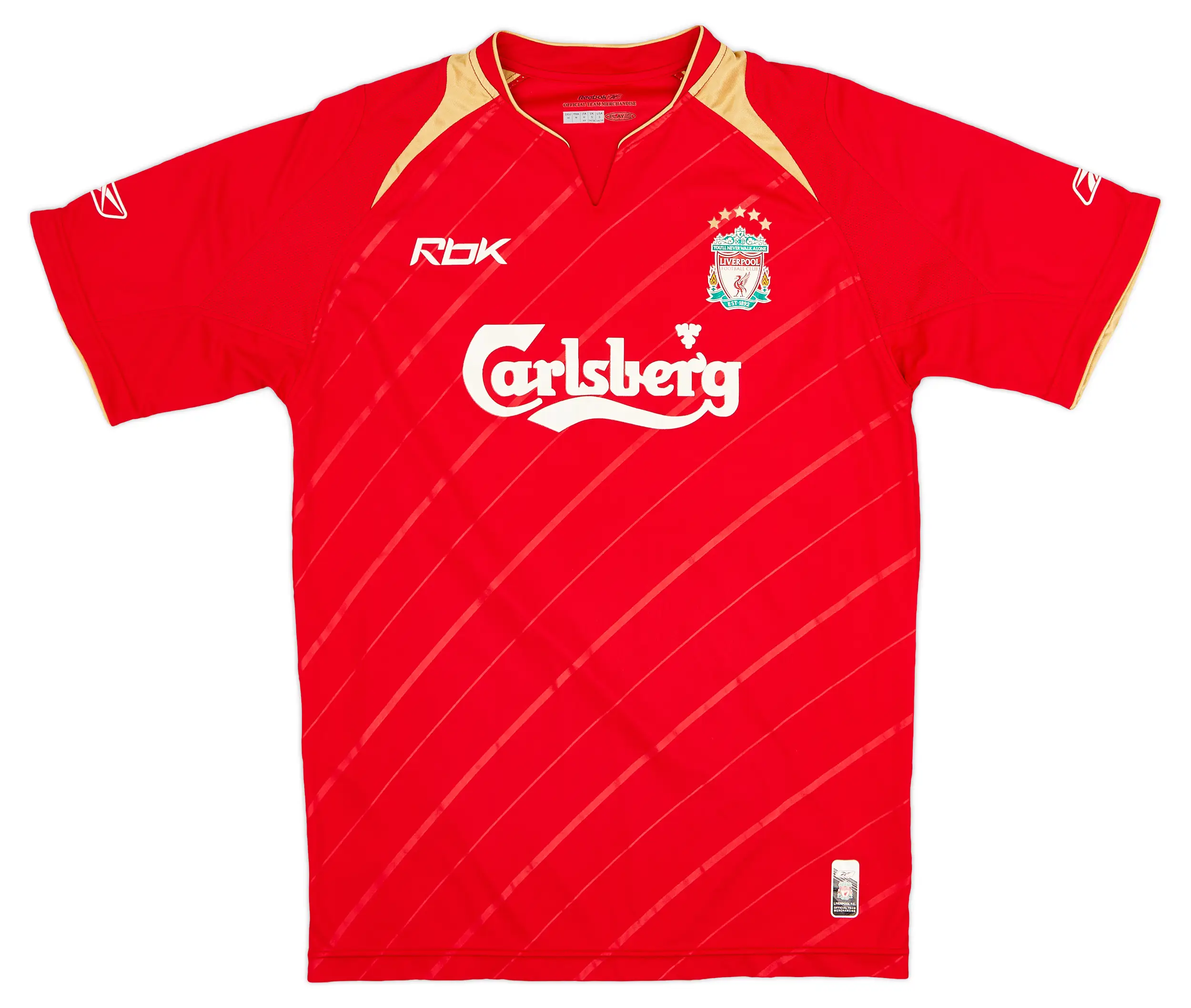2005–2006 Retro Liverpool Home Jersey