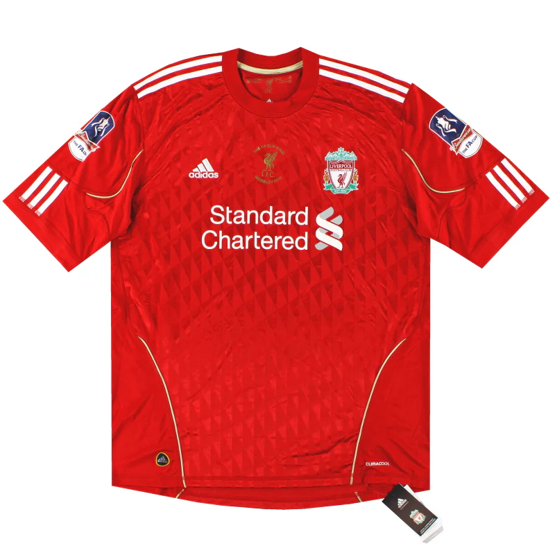 2010–2012 Retro Liverpool Home Jersey