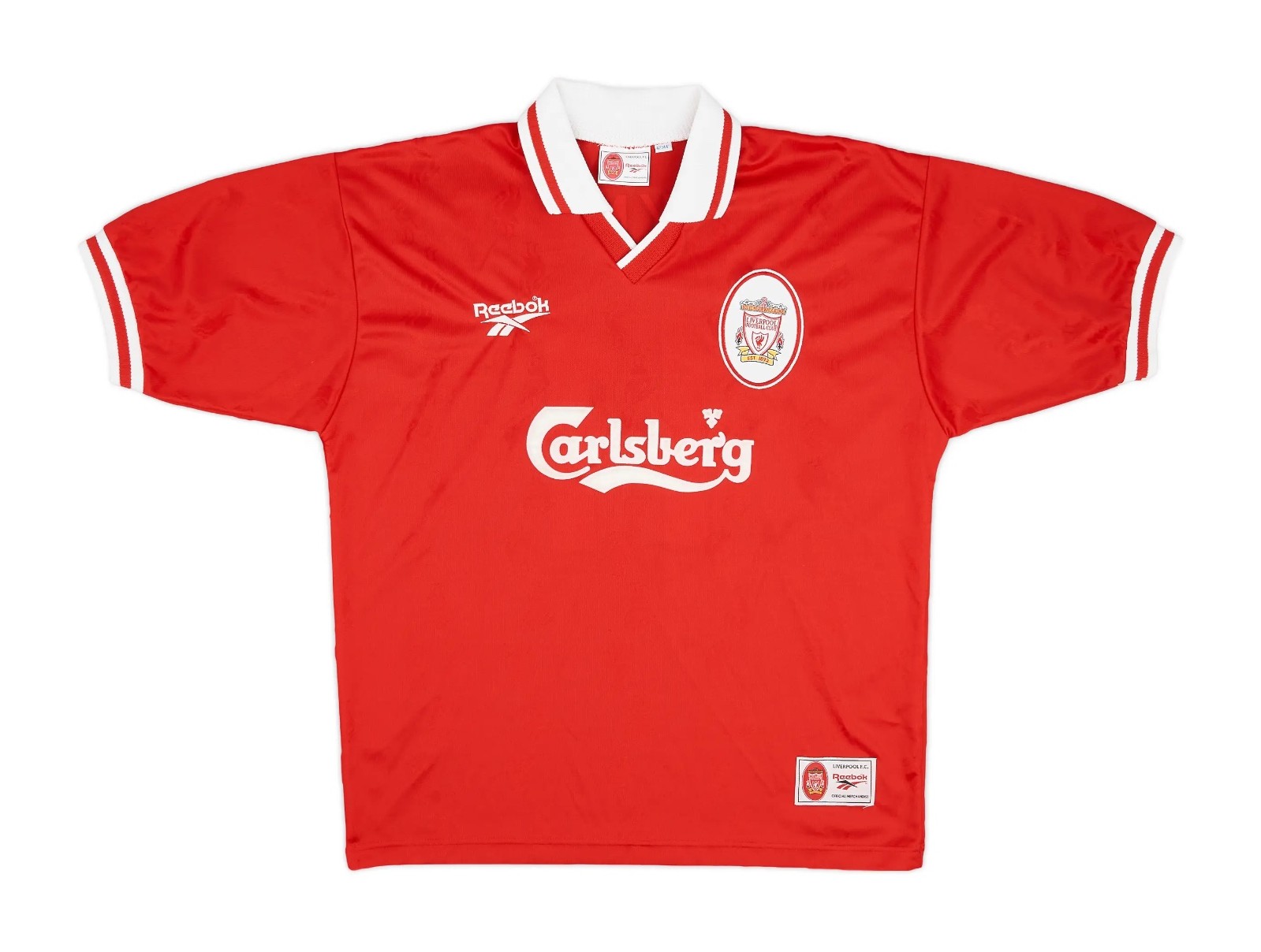 1996–1997 Retro Liverpool Home Jersey