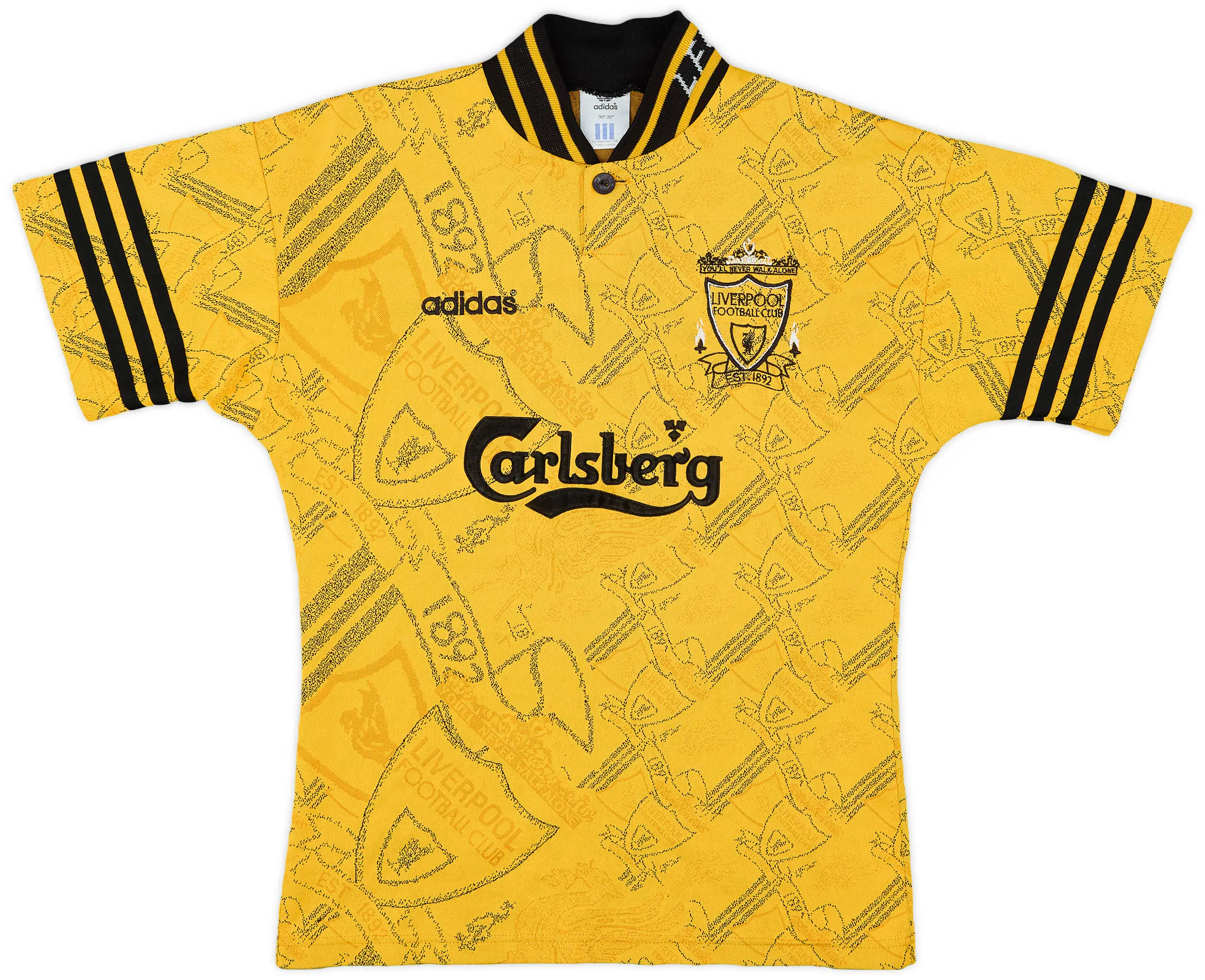 1994–1996 Retro Liverpool Away Jersey