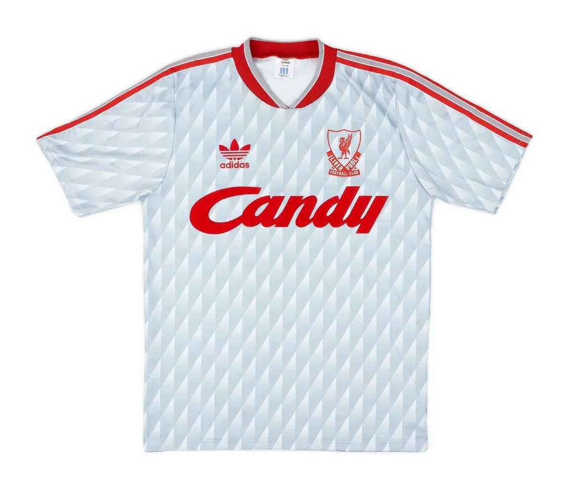1989–1991 Retro Liverpool Away Jersey