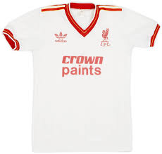 1985–1986 Retro Liverpool Away Jersey