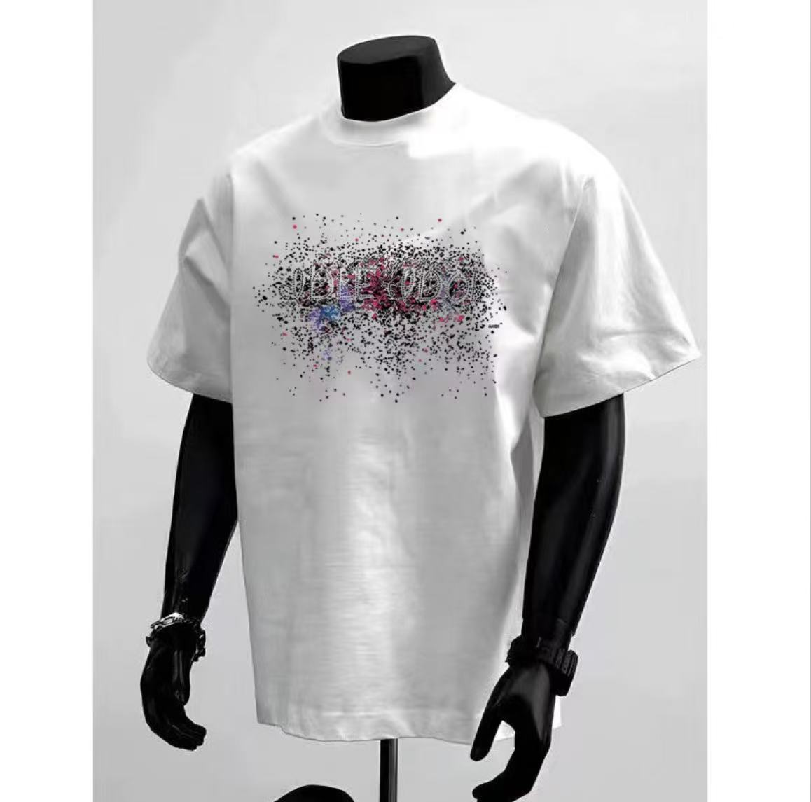 Cotton outdoor leisure trendy short sleeves