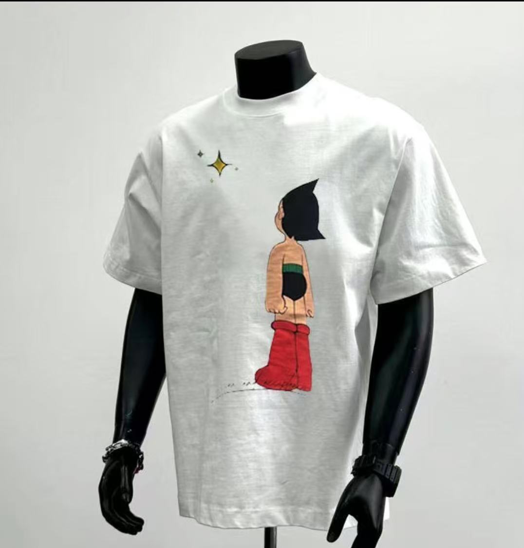 Cotton outdoor leisure trendy short sleeves