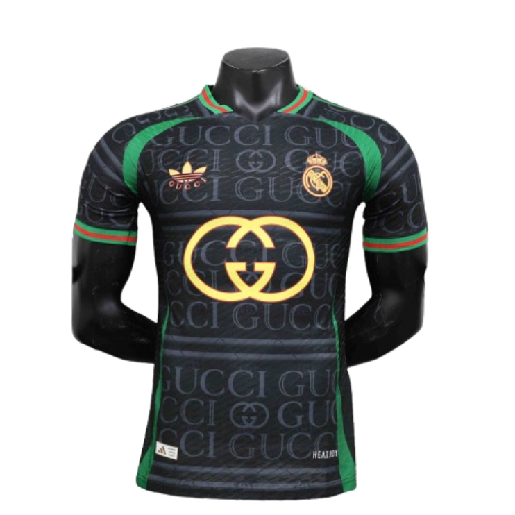 24-25 Real Madrid VS GUCCI Black Player Version Jersey