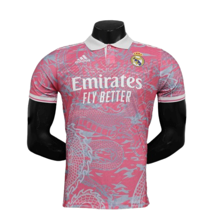 24-25 Real Madrid Players Special Edition Pink Football POPL Shirt