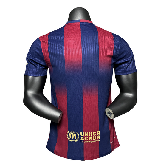 Barcelona Nike Men's Home Player Edition Football Shirt 25-26
