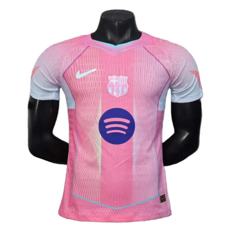 Nike Men Barcelona Pink Special Edition Shirt Football Jersey Player Version 25-26
