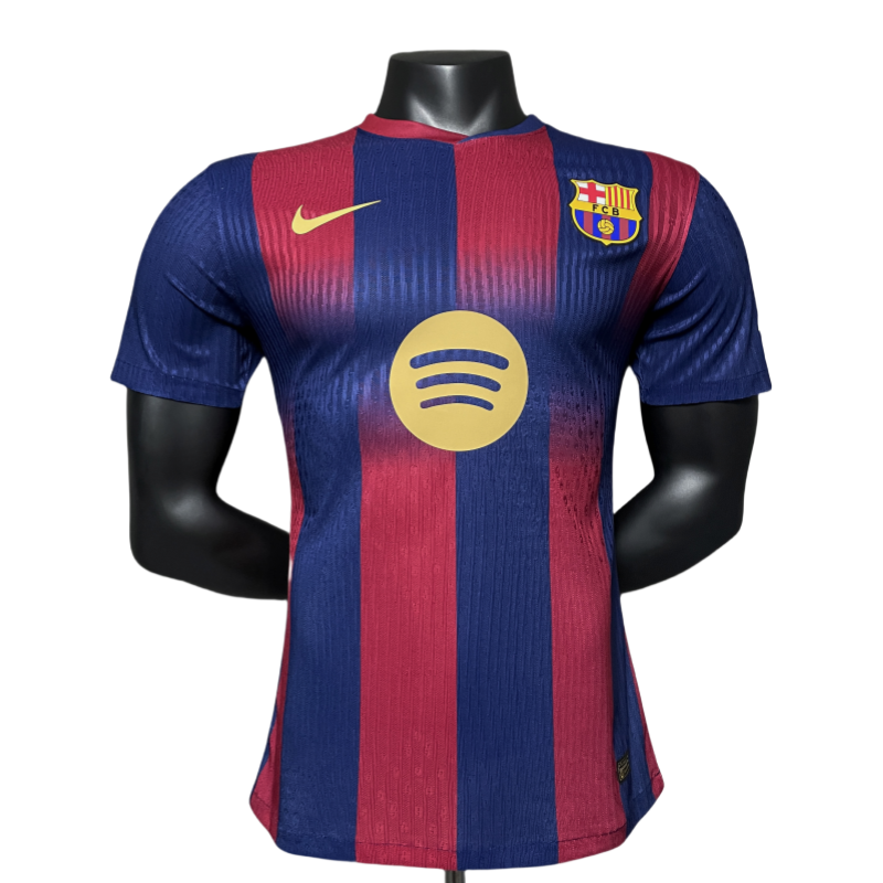 Barcelona Nike Men's Home Player Edition Football Shirt 25-26