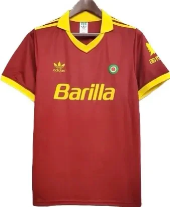 Roma 1991/92 Retro Jersey Home
