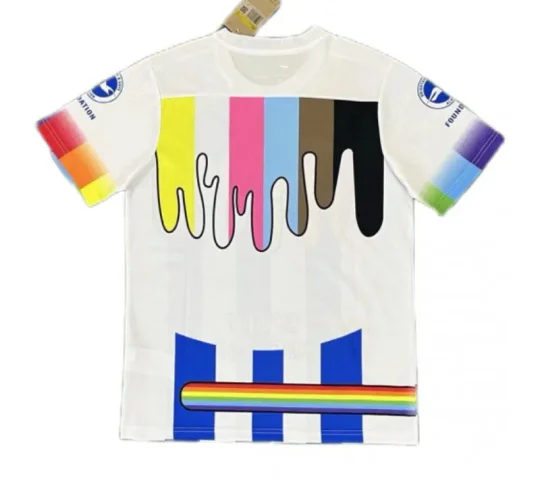 2023-24 Brighton & Hove Albion Rainbow Laces Pre-Match Jersey