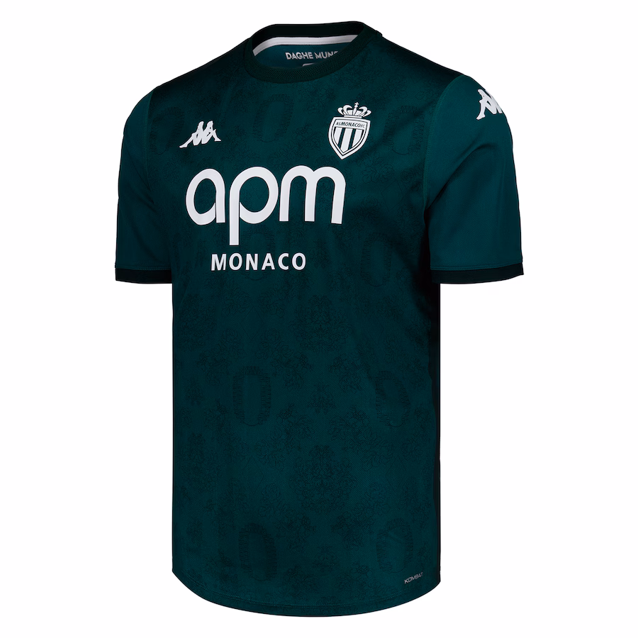 AS Monaco Kappa Kombat Away Shirt 24-25