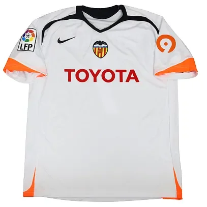 Valencia 2006/07 Retro Jersey Home