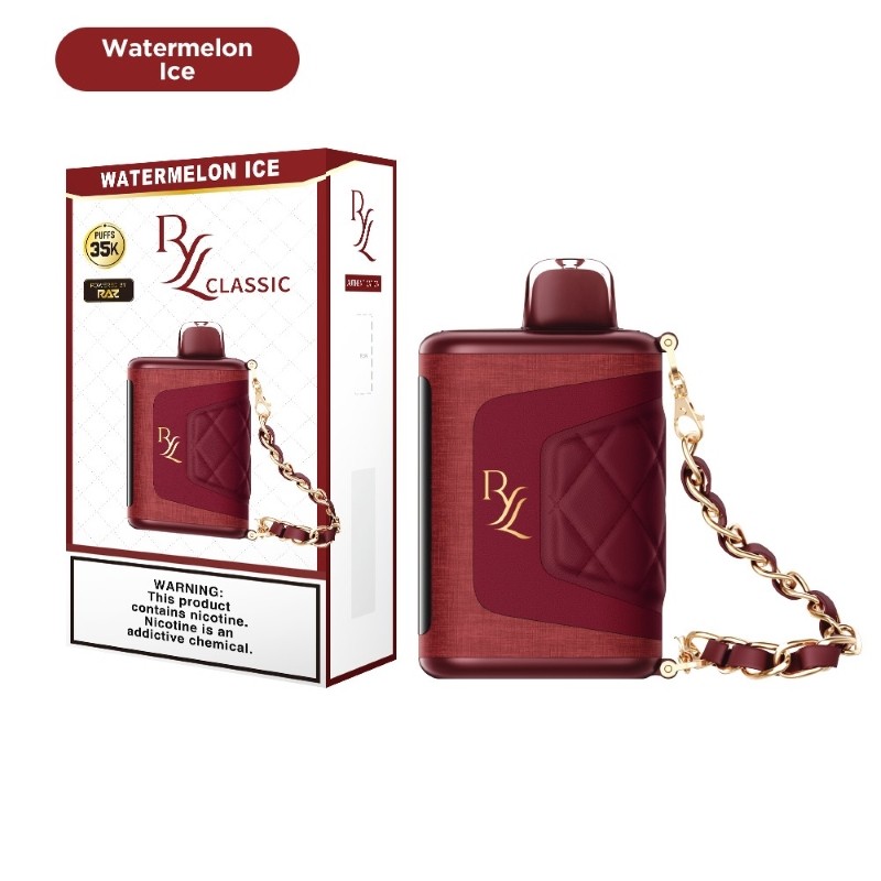Watermelon Ice - RAZ RYL Classic 35K Disposable Vape 16.5ml 5% - razvaper