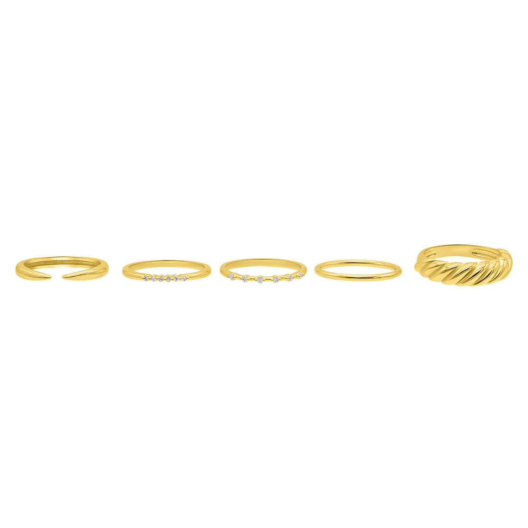 Set of 5 Stacking Bands