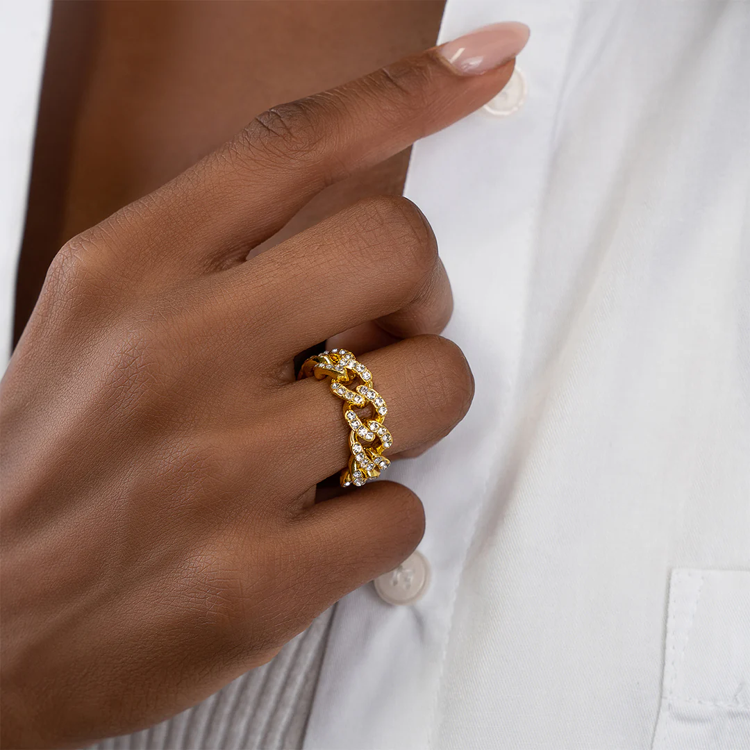 Curb Chain Flexible Ring