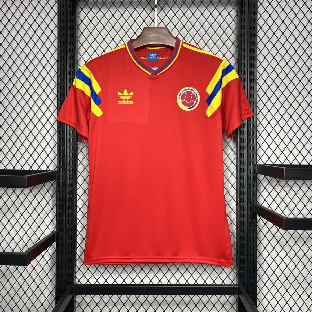 Retro Colombia 1990 Away Jersey - Unitedfutballjersey