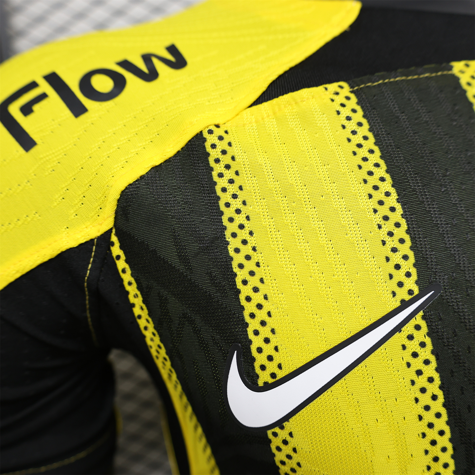 Al Ittihad Jeddah United 24-25 Home Jersey with New Sponsers - Player Version - UnitedFutballJersey