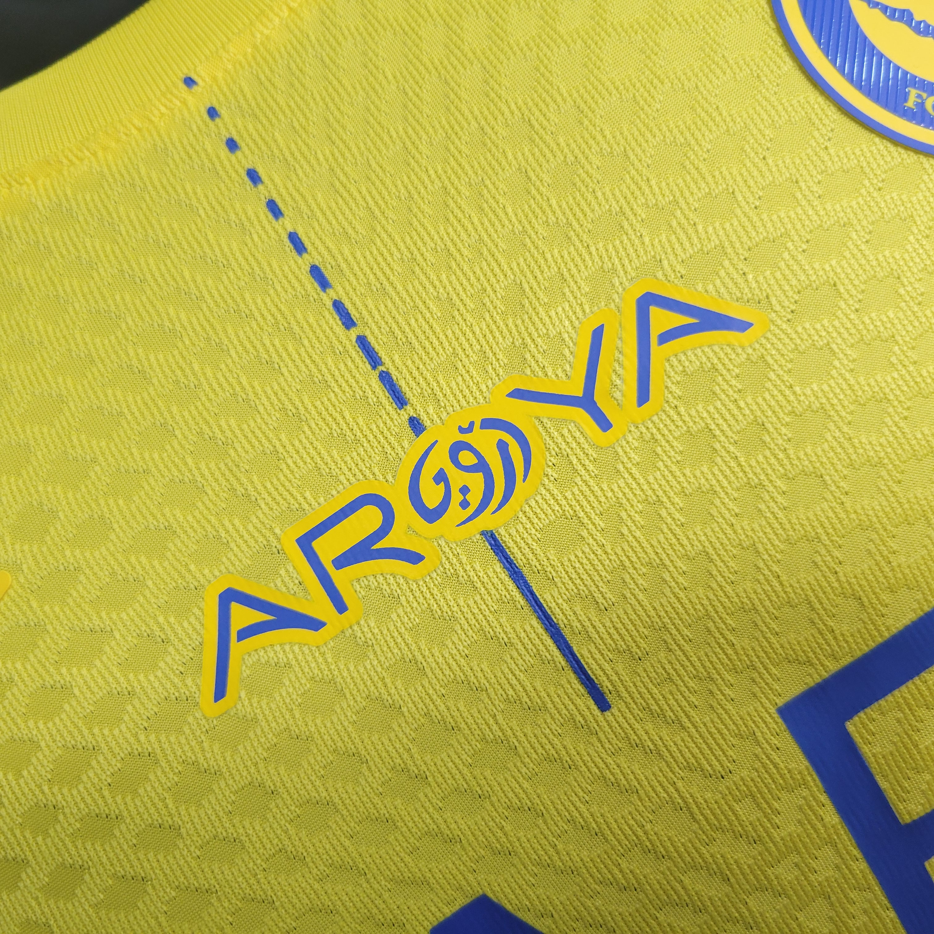 Al Nassr Riyadh Victory 23-24 Home Jersey - Player Version - UnitedFutballJersey