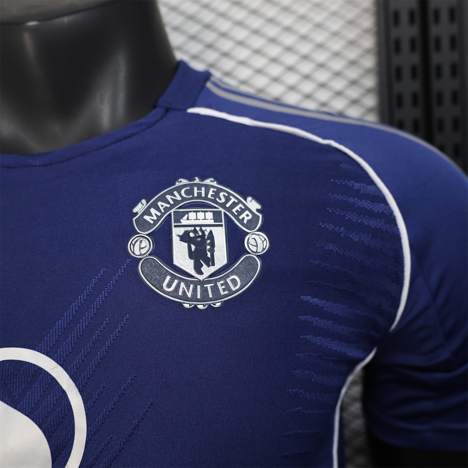 Manchester United 25-26 Blue Training Jersey - Player Version - UnitedFutballJersey