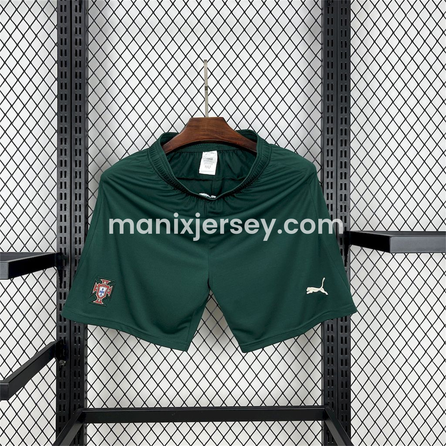 Portugal 2025-26 Home Shorts - Fans Version - UnitedFutballJersey