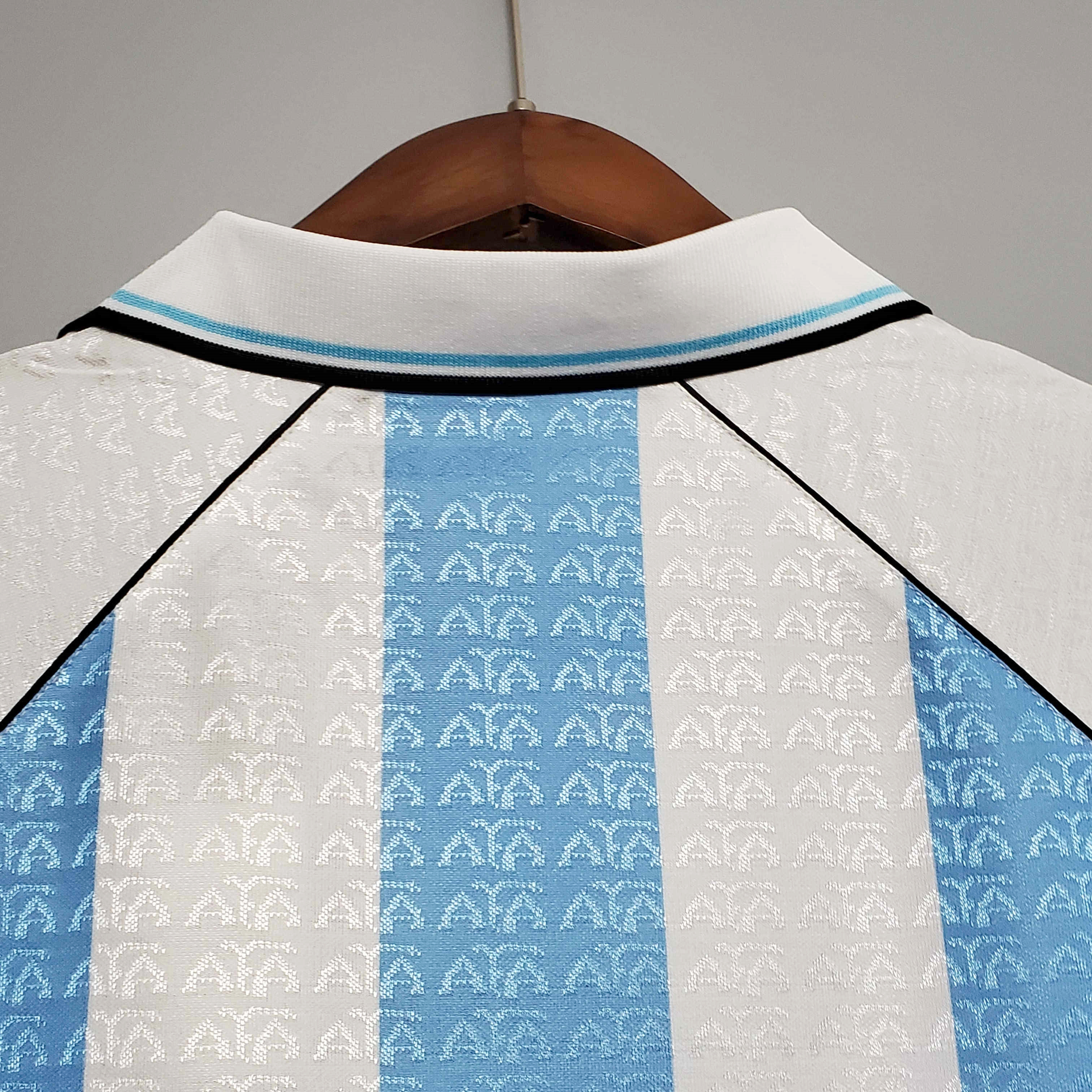 Retro Argentina 1997 Home Stadium Jersey - UnitedFutballJersey