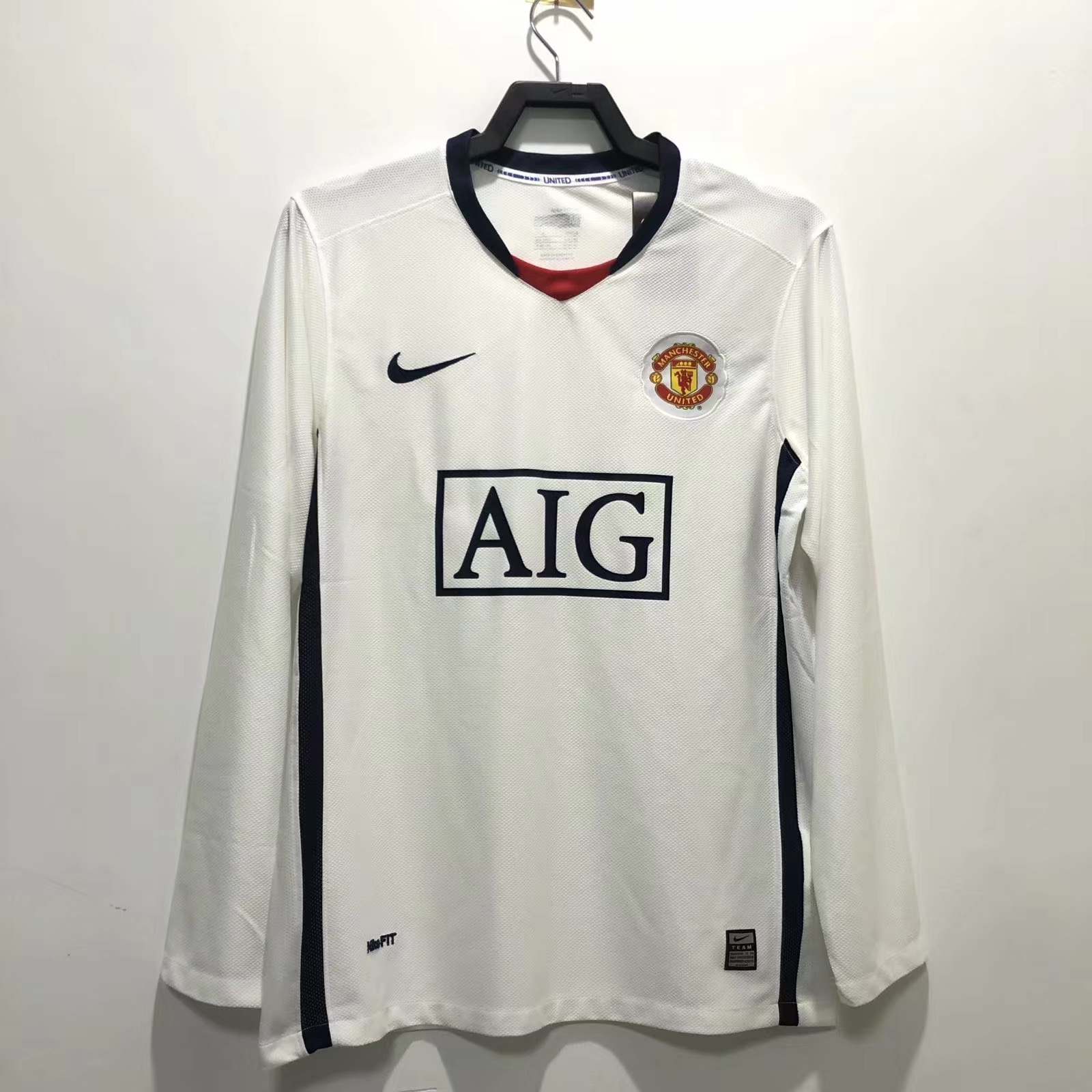 Manchester United Retro 08-09 Away Long Sleeve Jersey - UnitedFutballJersey