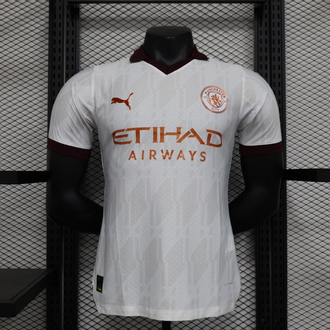 Manchester City 23-24 Away Jersey - Player Version - UnitedFutballJersey