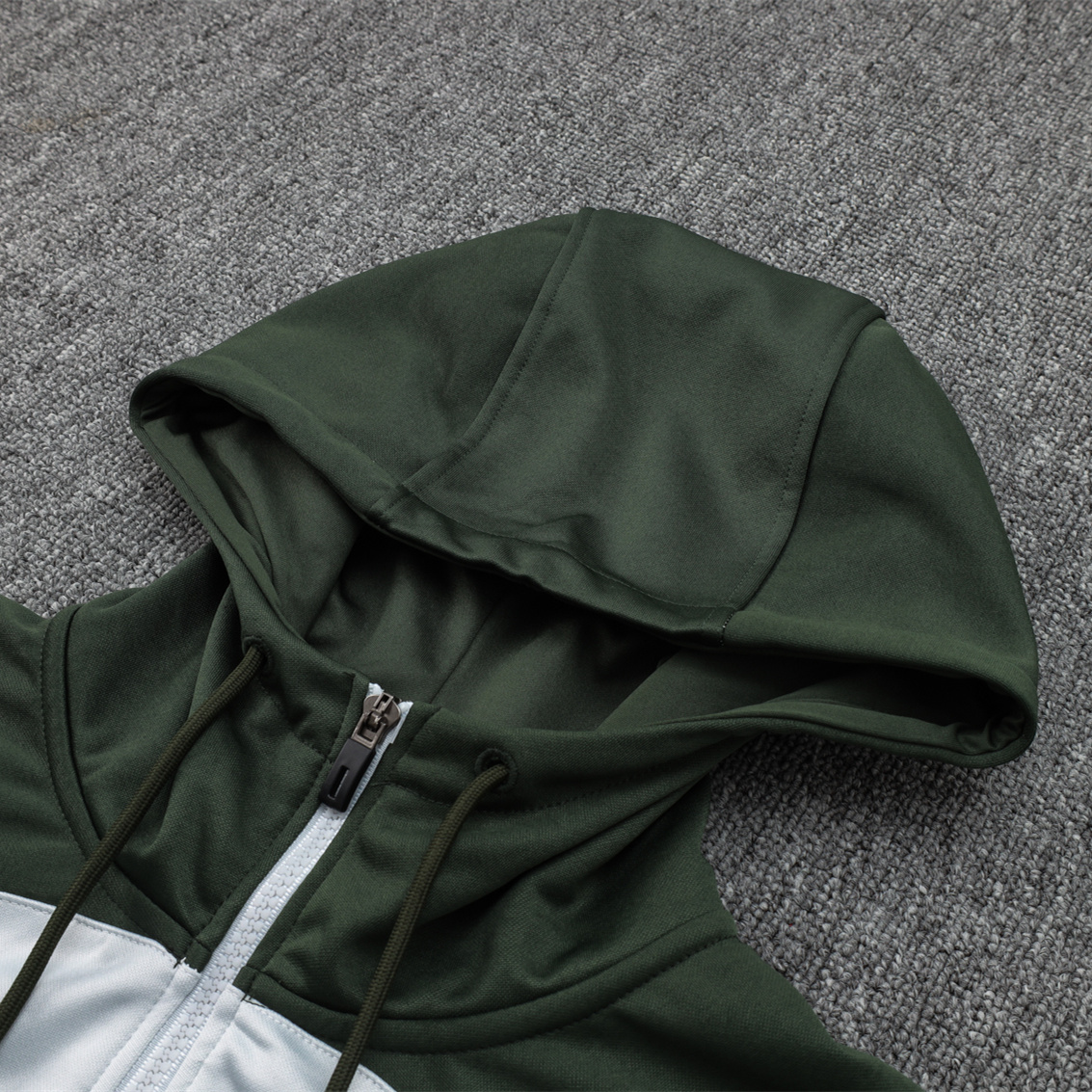 B.A.R.S.A 23-24 Men's Training Hoodie + Pants - Light Grey - UnitedFutballJersey