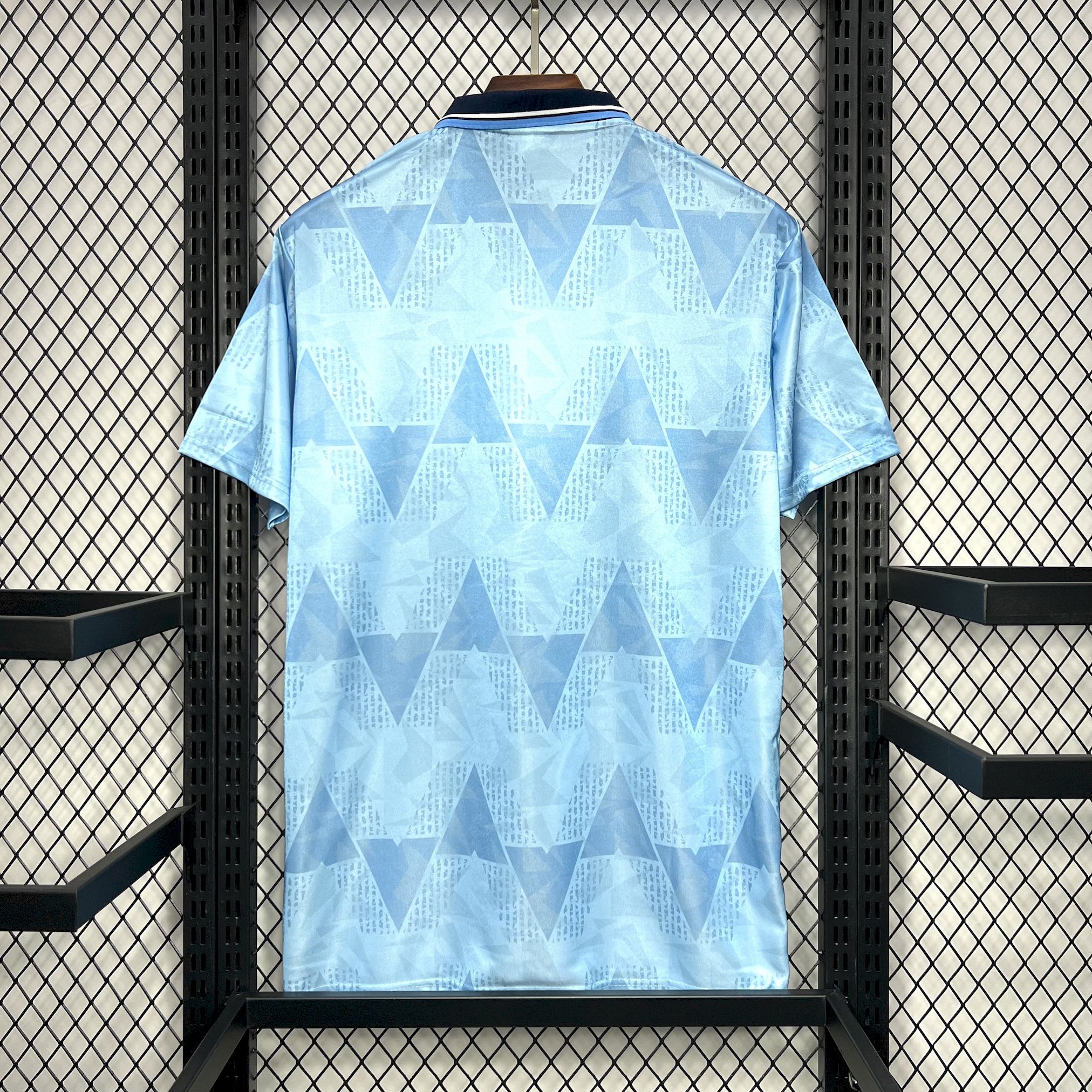 Retro Manchester City 1989-91 Home Jersey - UnitedFutballJersey