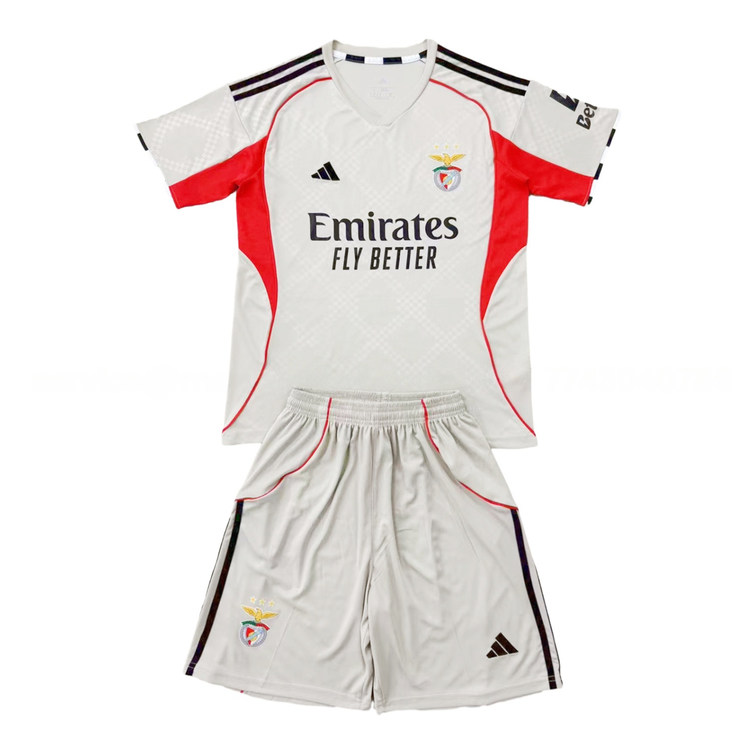 Benfica 25-26 Away Men's Adult Jersey Set - Fans Version - UnitedFutballJersey