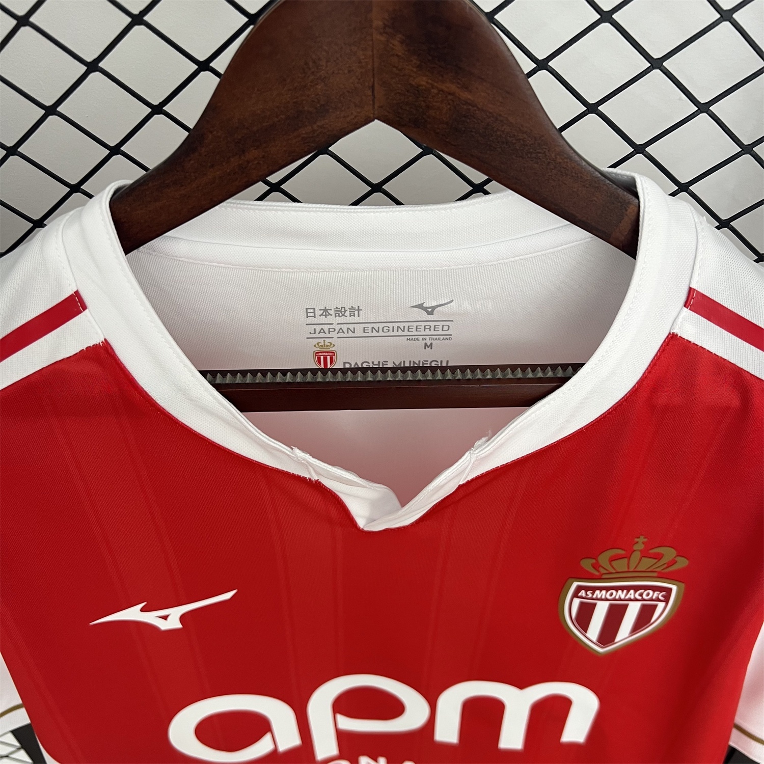 AS Monaco 25-26 Home Jersey - Fans Version - UnitedFutballJersey