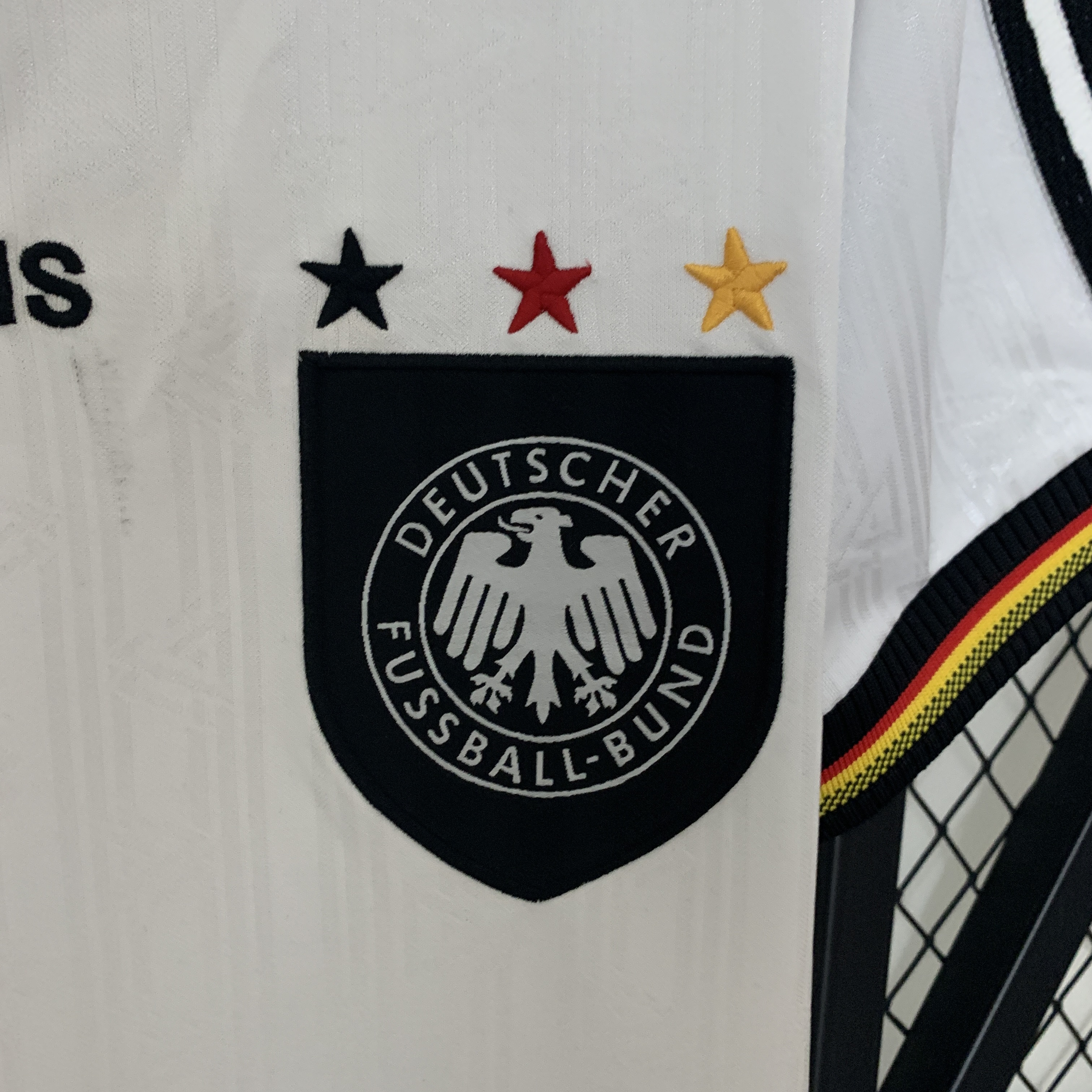 Retro Germany 1996 Home Stadium Jersey - UnitedFutballJersey