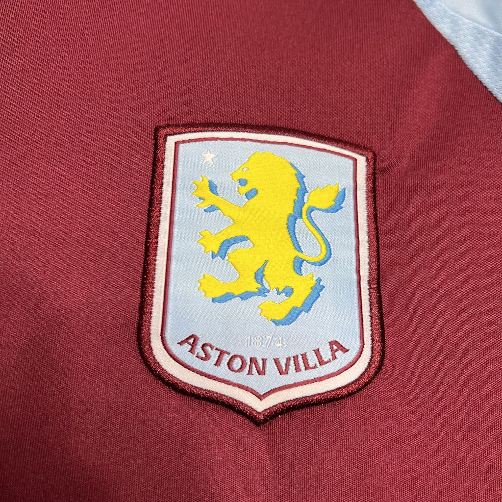 Aston Villa 24-25 Home Stadium Jersey - Fans Version - UnitedFutballJersey